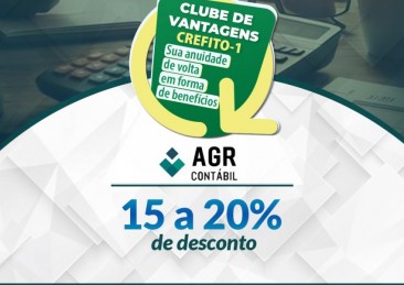 A AGR Contábil é a nova parceira do Clube de Vantagens do CREFITO-1