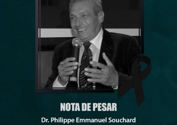 É com imenso pesar que o CREFITO-1 comunica o falecimento de Philippe Emmanuel Souchard